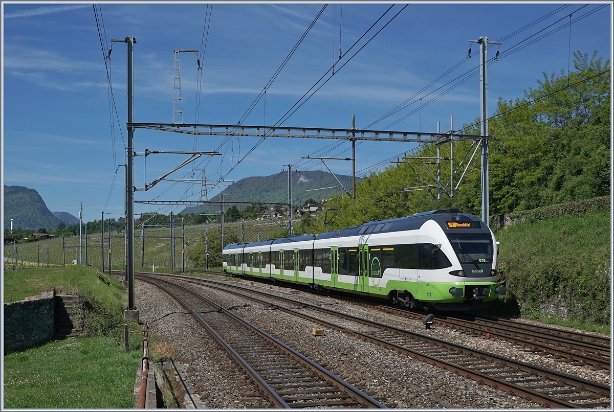 A TRN local Train by Auvernier.
16.05.2017