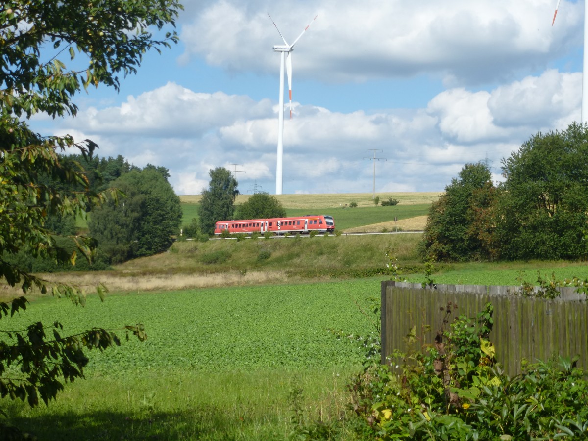 A VT 612 is driving in Fattigau on September 4th 2013.