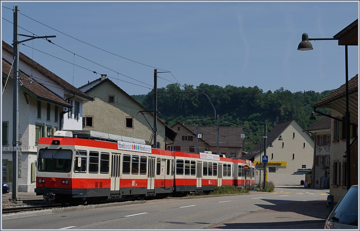 A WB local train in Hölstein.
22.06.2017