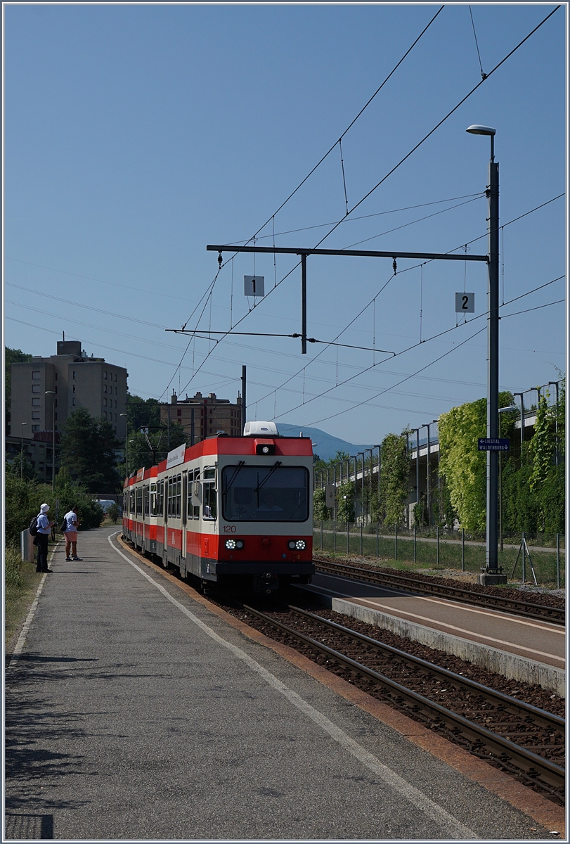 A WB local train to Liestal in Altenmarkt.
22.06.2017