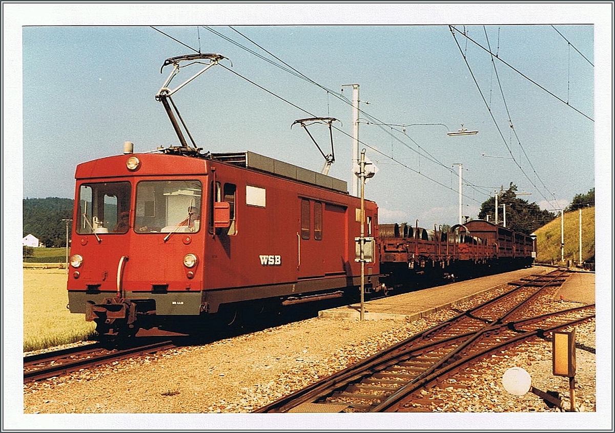 A WSB De 4/4 in Zetzwil.
18.07.1984