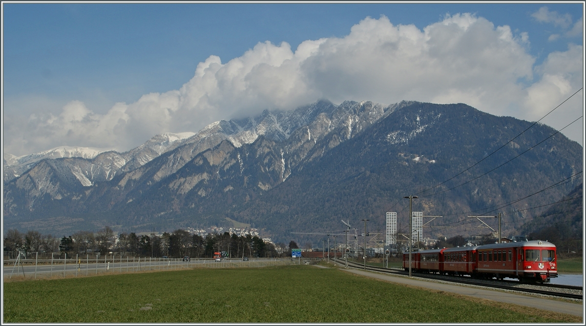 Always in Service: the RhB Commuter-Trains Be 4/4. 
By Felsberg, 15.03.2013