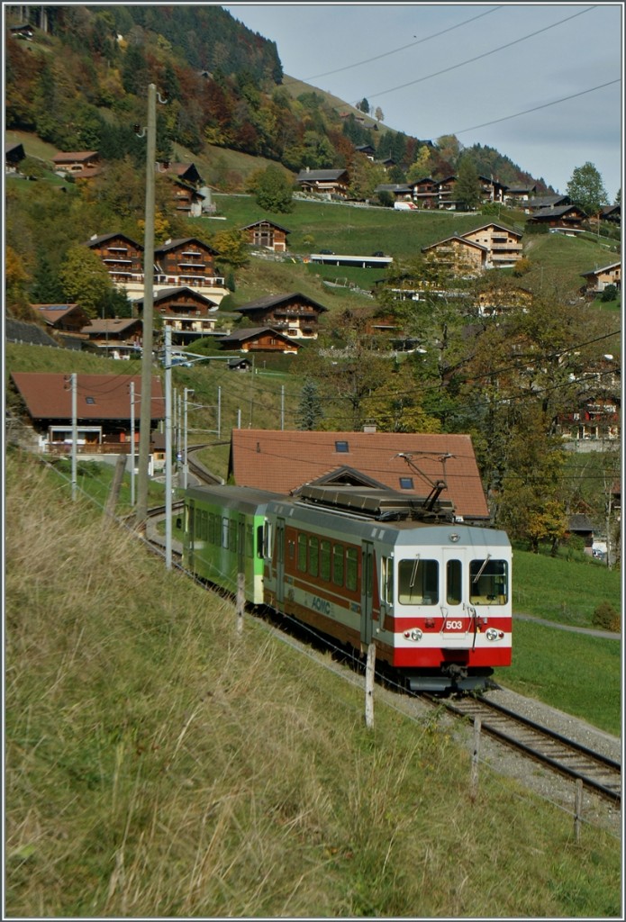 AOMC local train by Val d'Illiez.
25.10.2013 