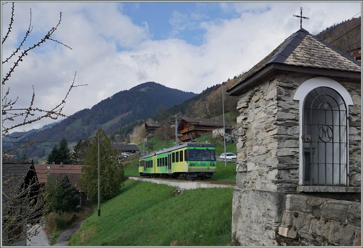 AOMC local train near Troisatorrents.
07.04.2016