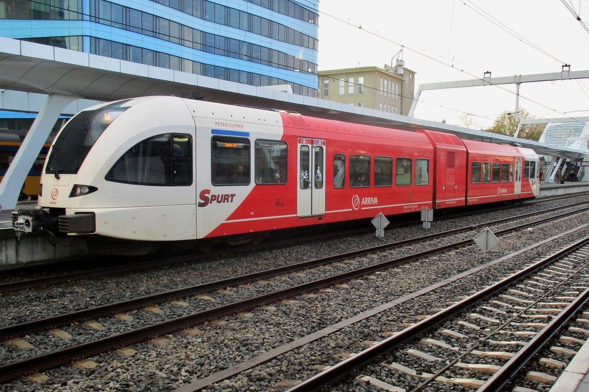 Arriva 259 stands at Arnhem on 22 February 2018.