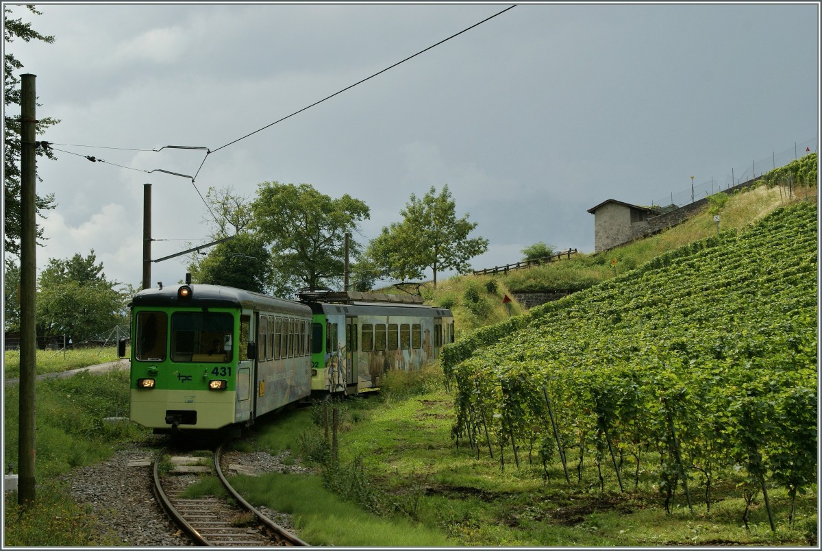 ASD local train near Verchiez. 27.08.2013