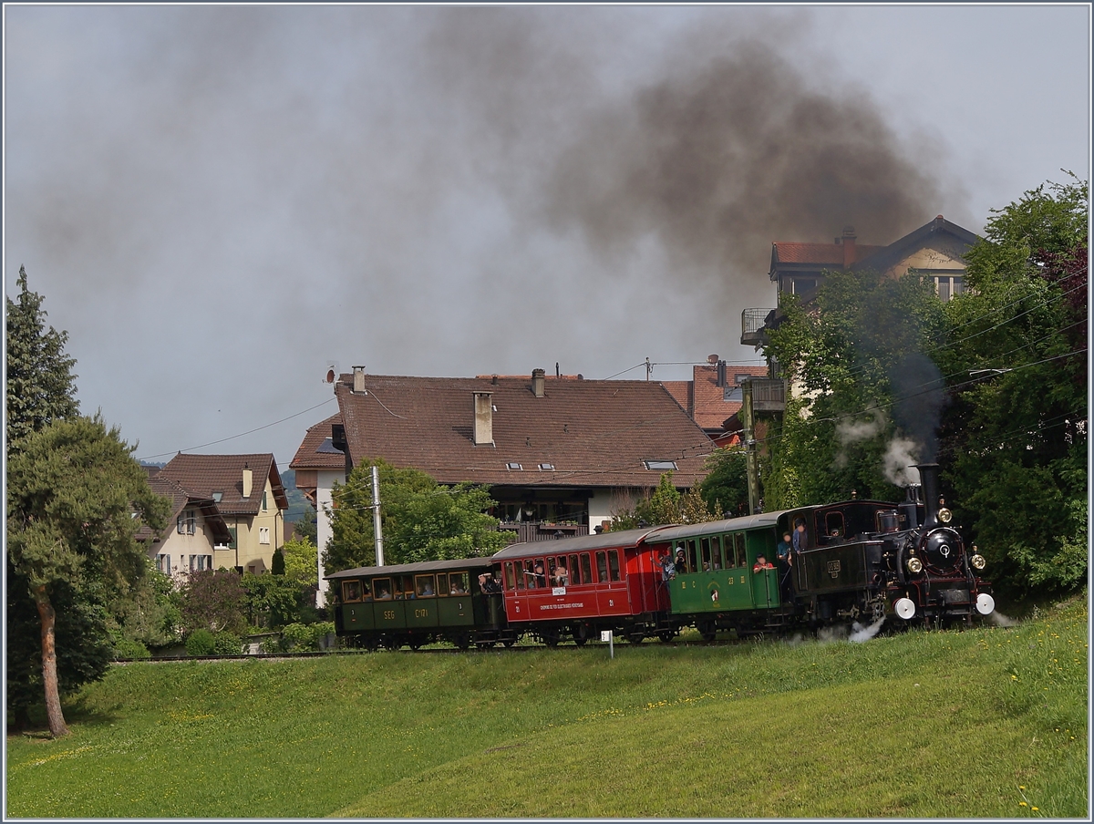 B-C Mega Steam Festival: The JS/BAM G 3/3 N°6 by Blonay.
12.05.2018