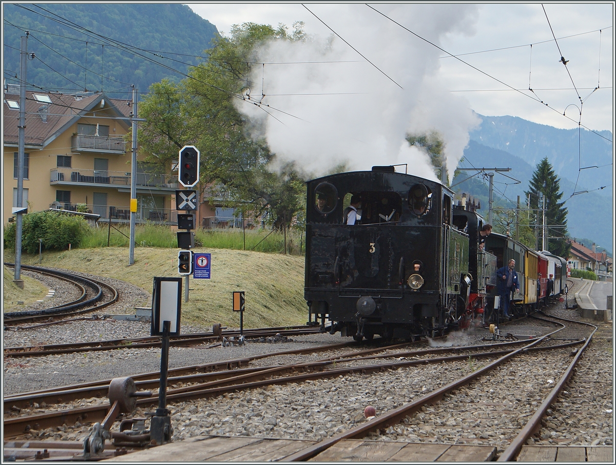 B-C Steamer train Chaulin - Vevey in Blonay.
25.05.2015