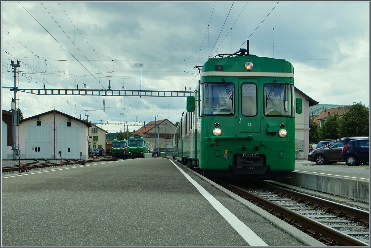 BAM local train in Biere. 30.06.2014