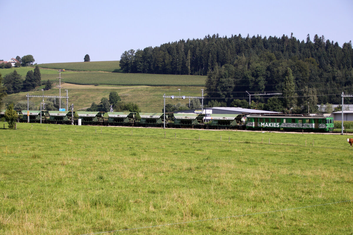 BDe 576 seen at Gettnau. 11/08/2021