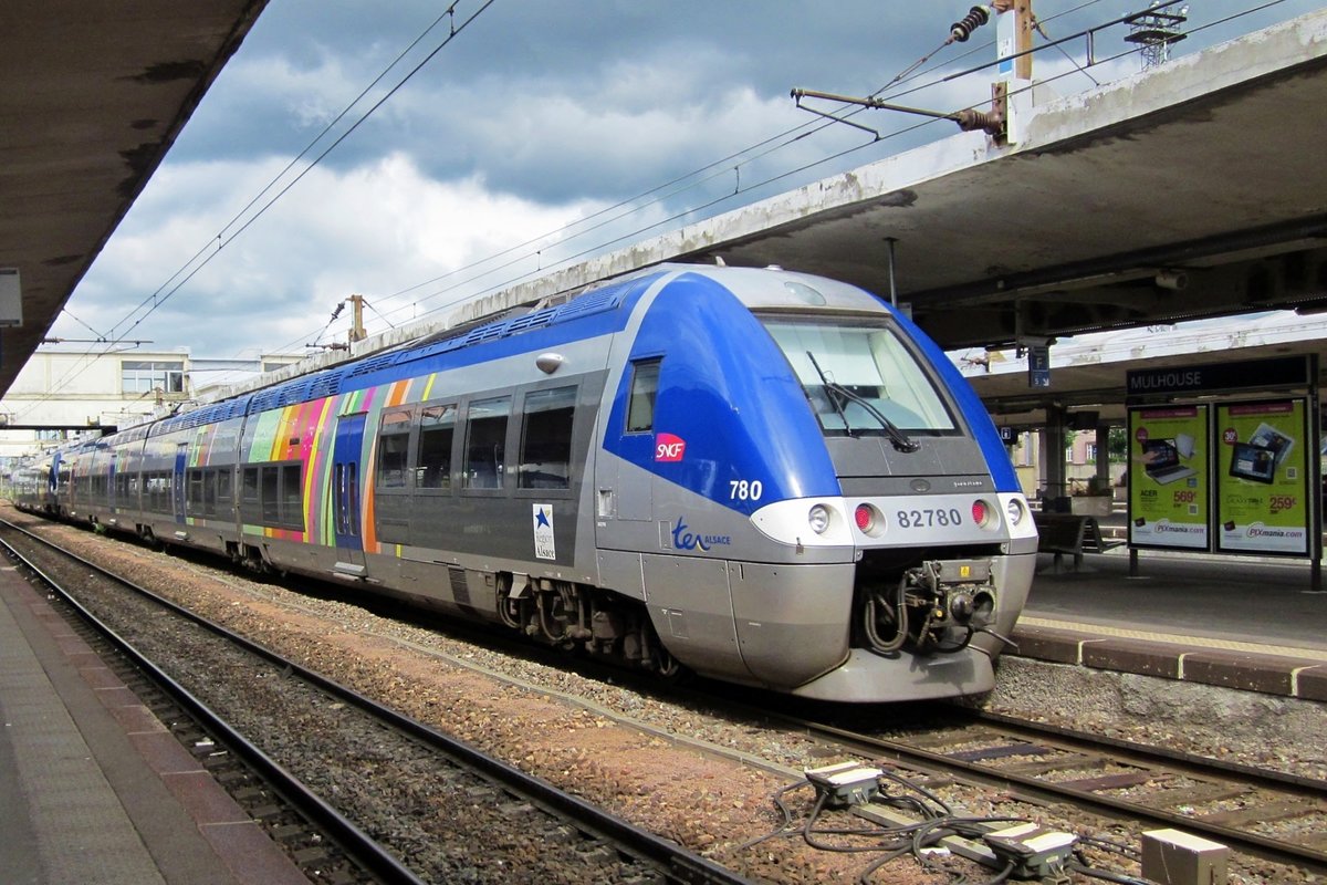 BiBi 82780 stands on 29 June 2013 in Mulhouse.