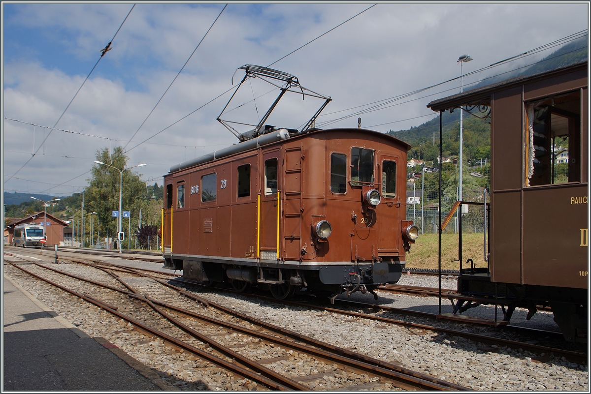 BOB HGe 3/3 29 in Blonay.
14.09.2014