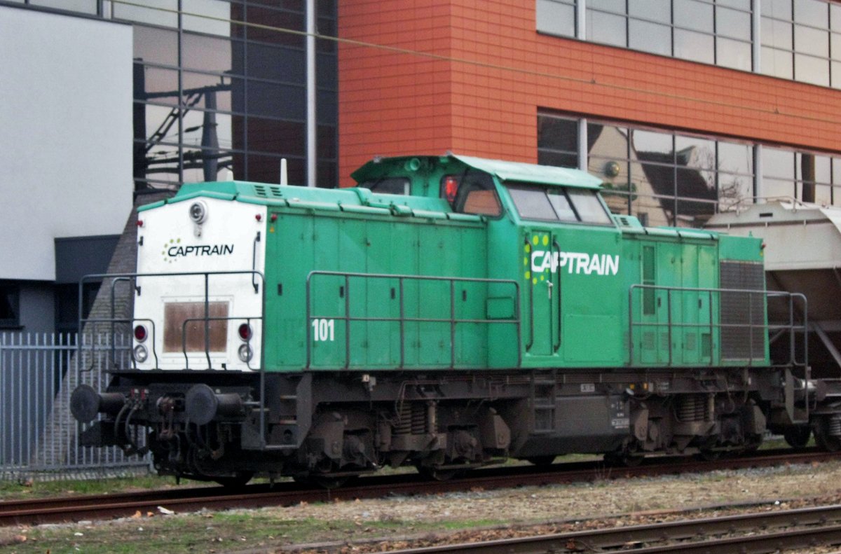 CapTrain 101 stands at Oss on 23 November 2010.