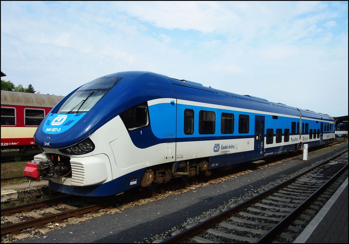 CD 844 027-3 in station Liberec on 30. 7. 2018.