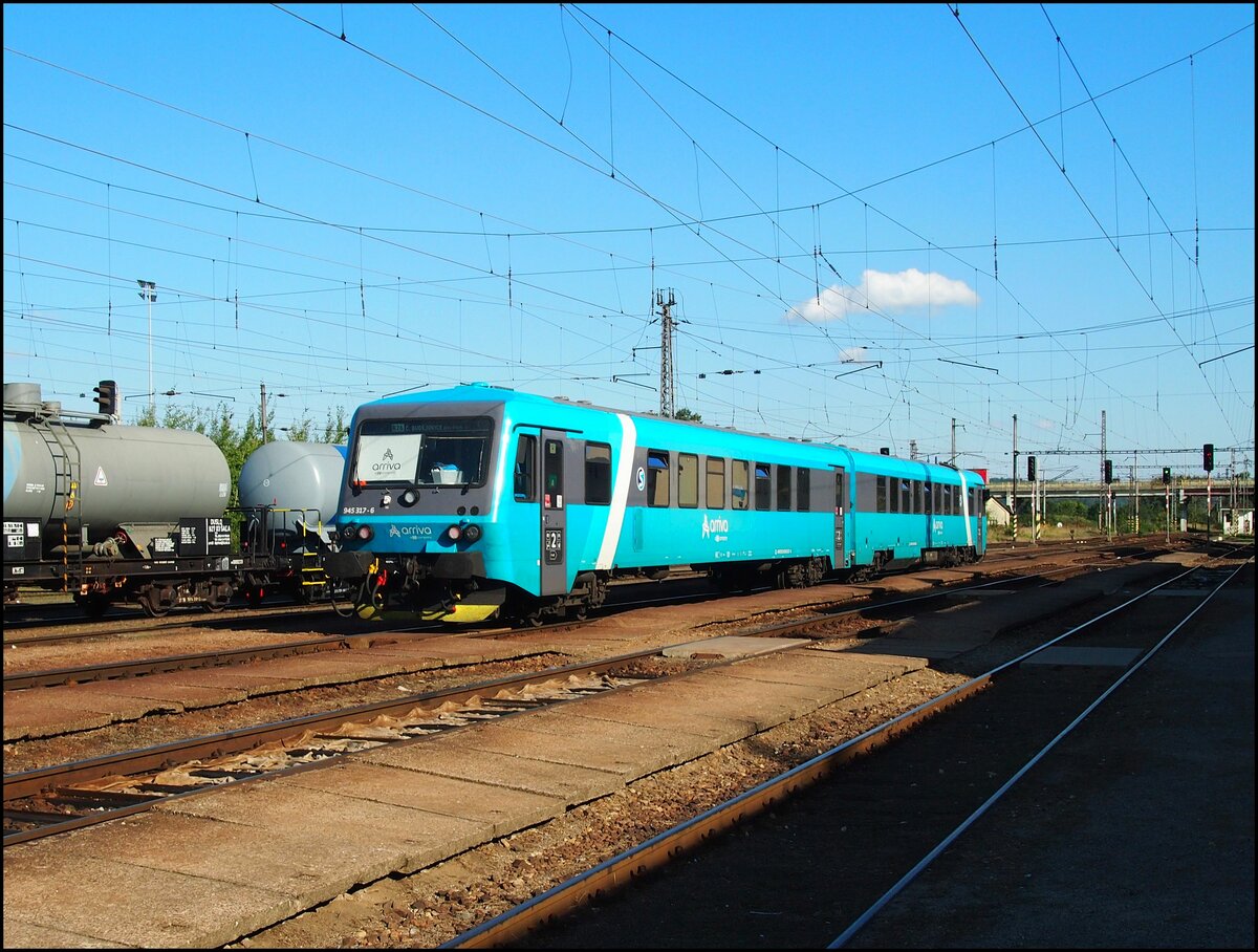 CD 945 317-6 on 09/11/21 Protivín main station.