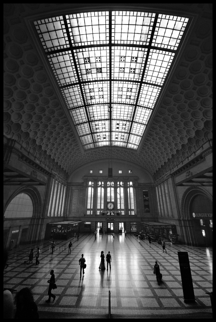 Central Station in Leipzig.

Date: 8. June 2014.