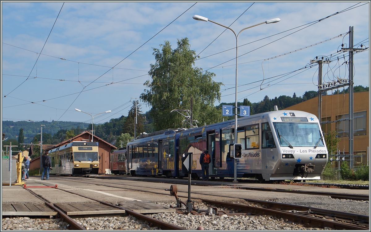 CEV local train in the Blonay Station.
25.05.2015