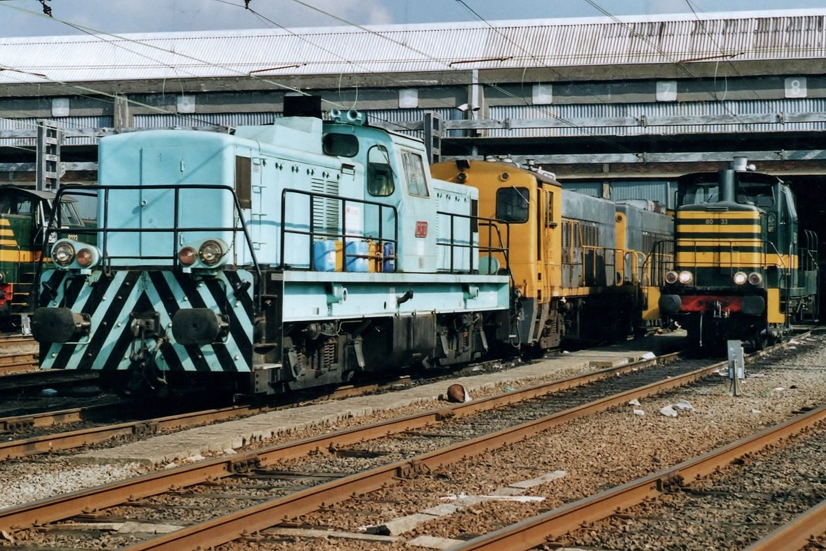 CFD-10 stands at Schaerbeek on 20 July 1996.