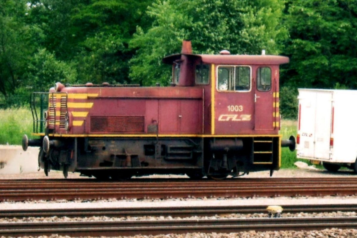 CFL 1003 stands between duties in Bettembourg on 19 May 2004.