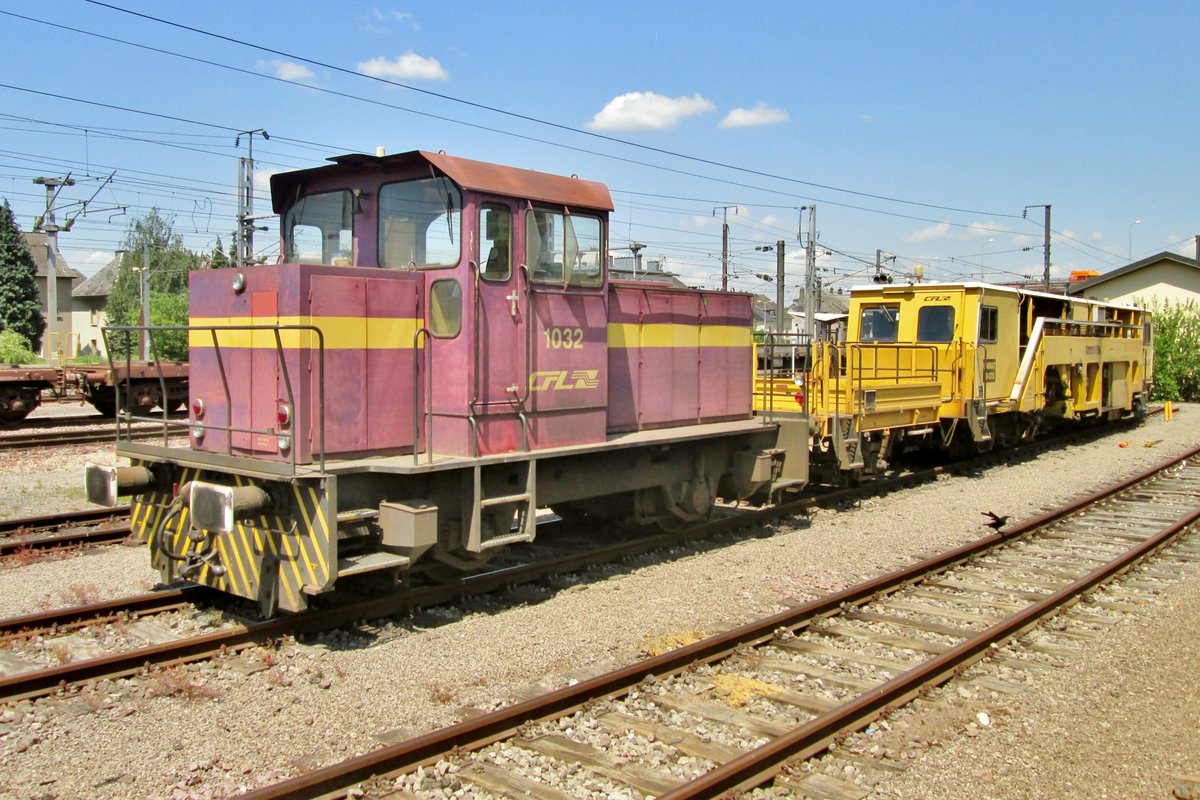 CFL 1032 stands in Bettembourg on 8 June 2015.