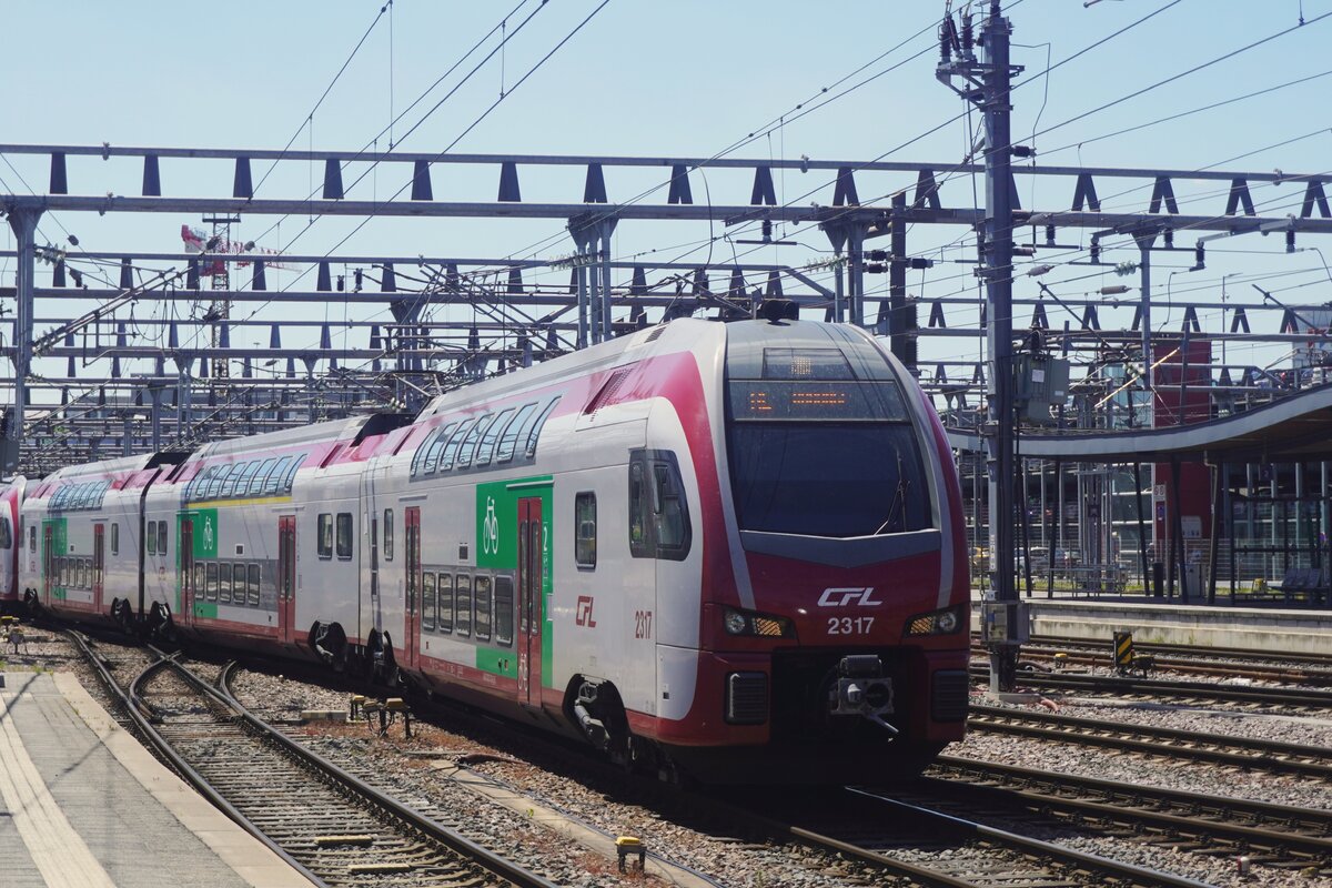 CFL 2319 enters Luxembourg on 22 Mai 2026.