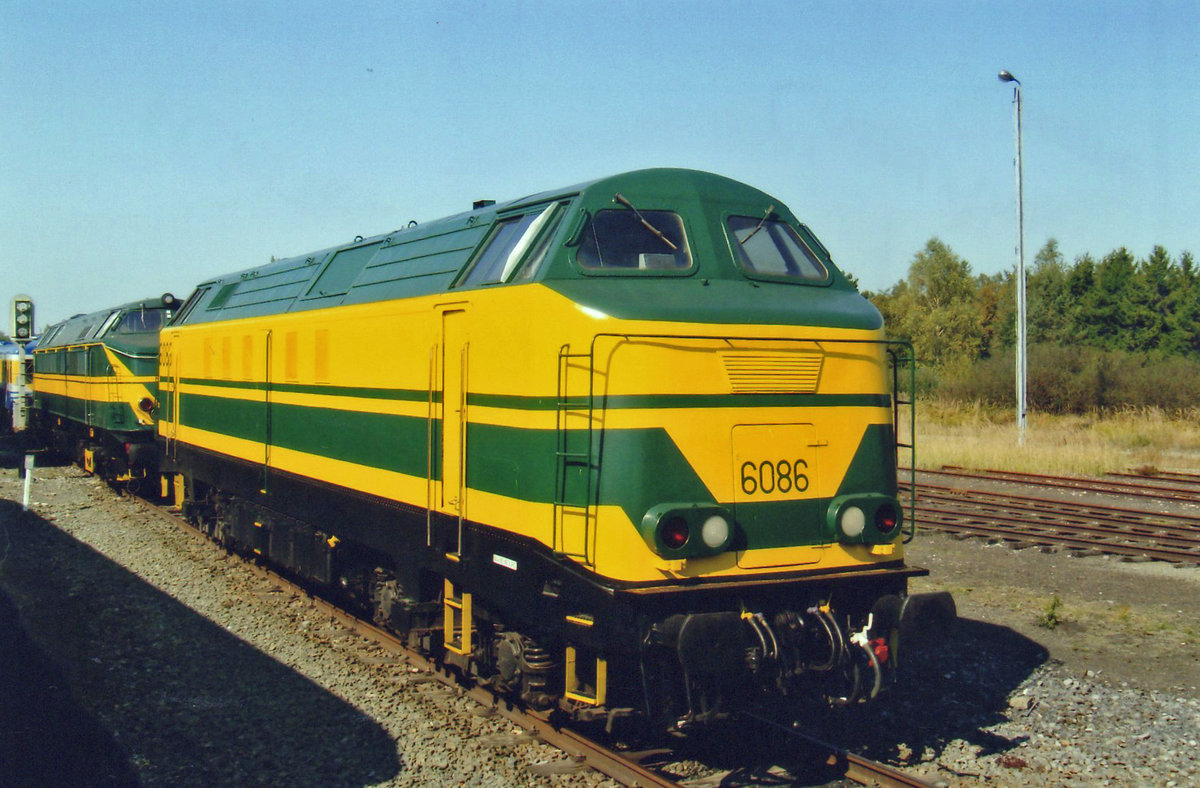 CFV3V 6086 stands in Mariembourg on 26 September 2009.