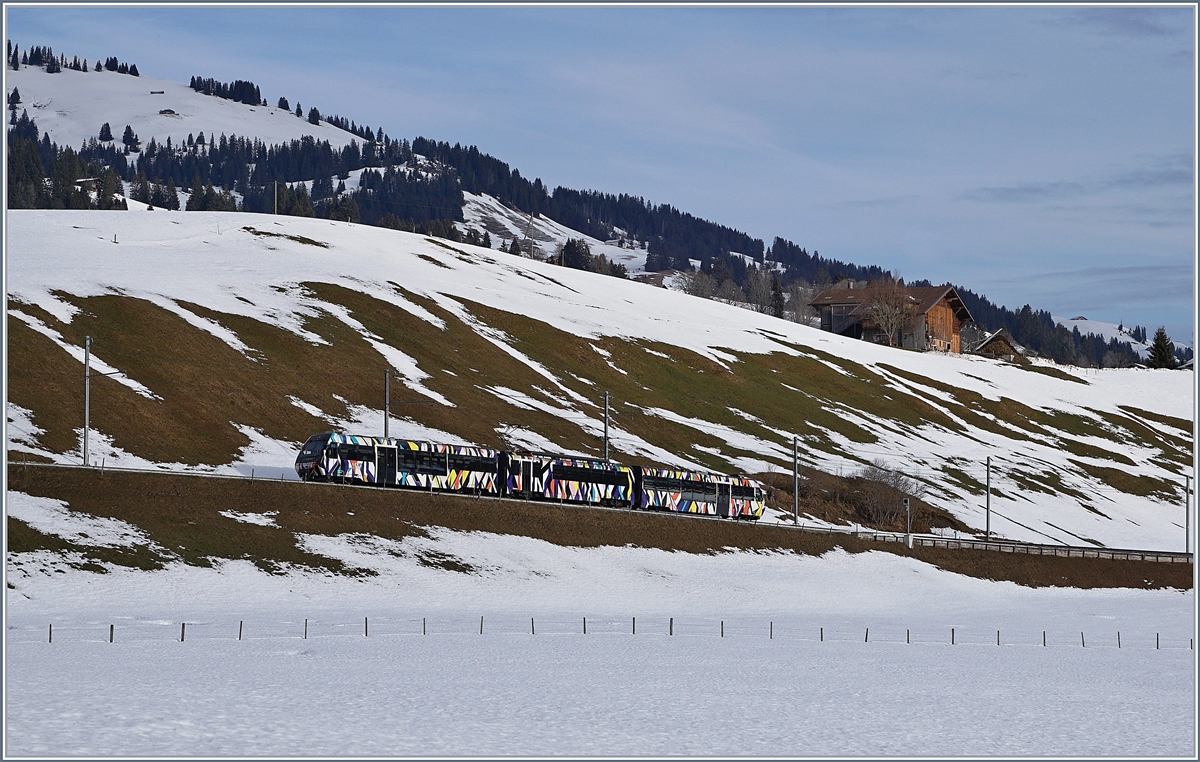 Created by Sarah Morris, the  Monarch  between Schönried and Gstaad.
10.01.2018