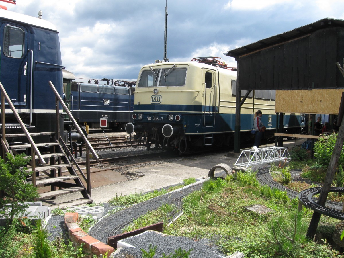 DB 184-003 at the DB Museum at Koblenz, July 2009.