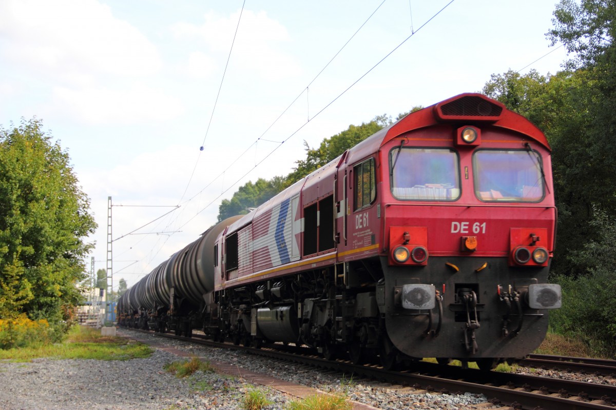 DE 61 HGK near Michelau 19/09/2014. 