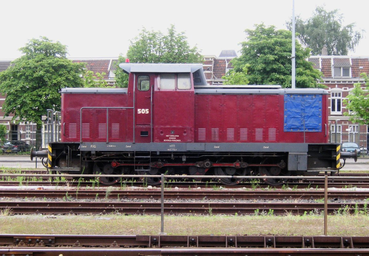 EETC 505 stands sidelined at 's-Hertogenbosch on 4 March 2014.