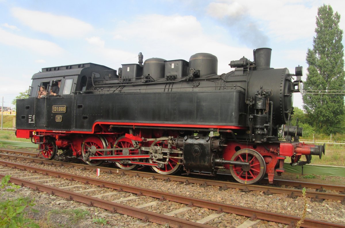 Ex-CFR 131 060 runs round at Berlin-Schöneweide on 18 September 2016.