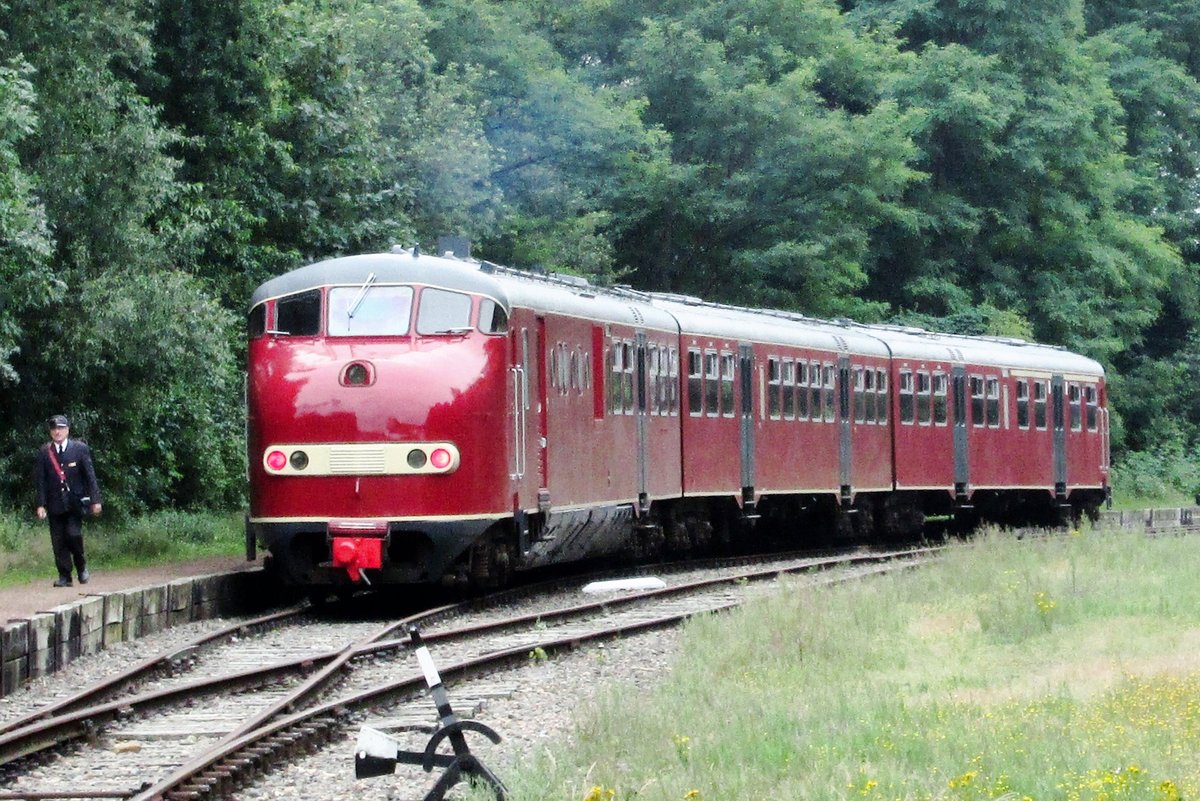 Ex-NS 115 was guest in Kerkrade with the ZLSM on 12 July 2014.