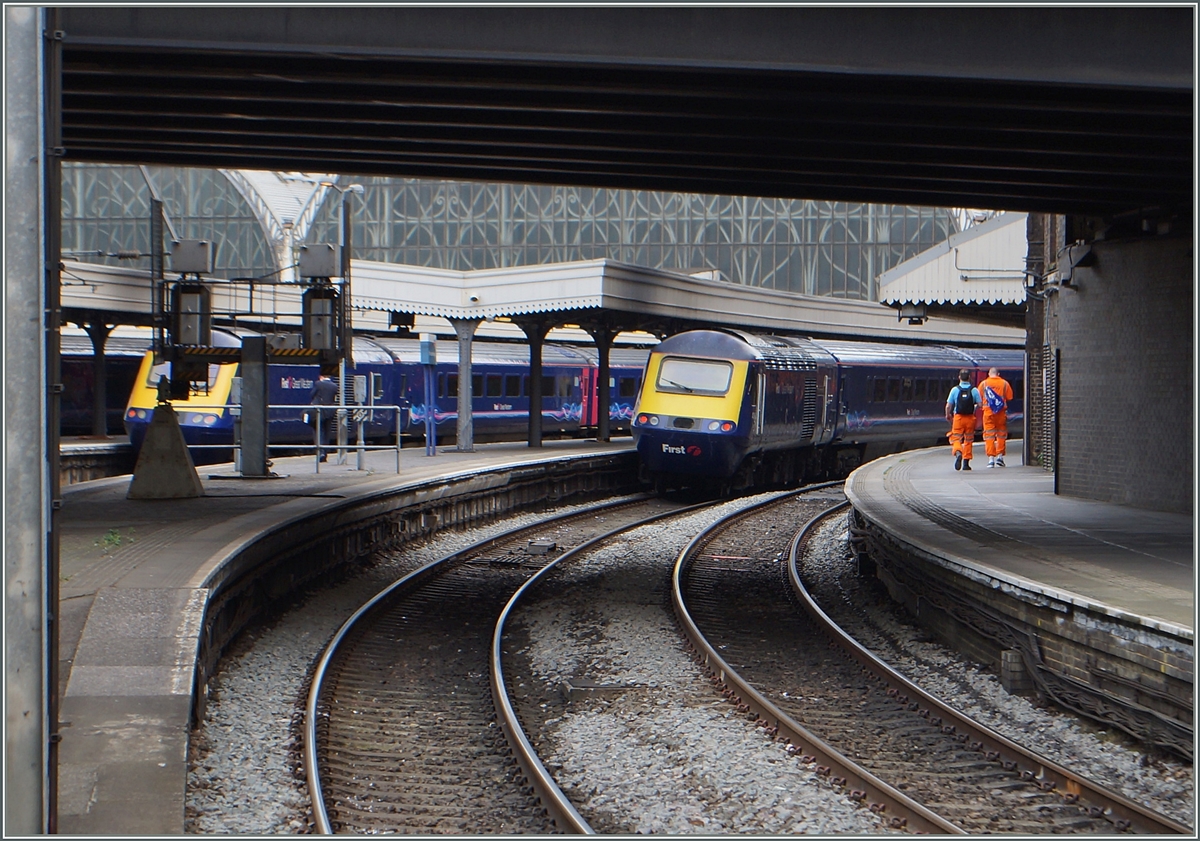 First Great Western Class 43 HST 125 in London Paddington. 21.05.2014