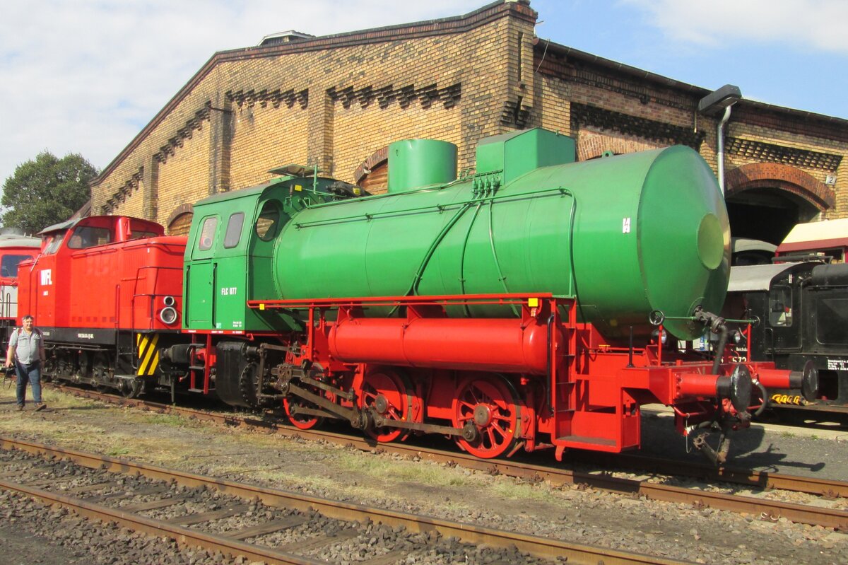 FLP 077 stands in Berlin-Schöneweide on 18 September 2016.