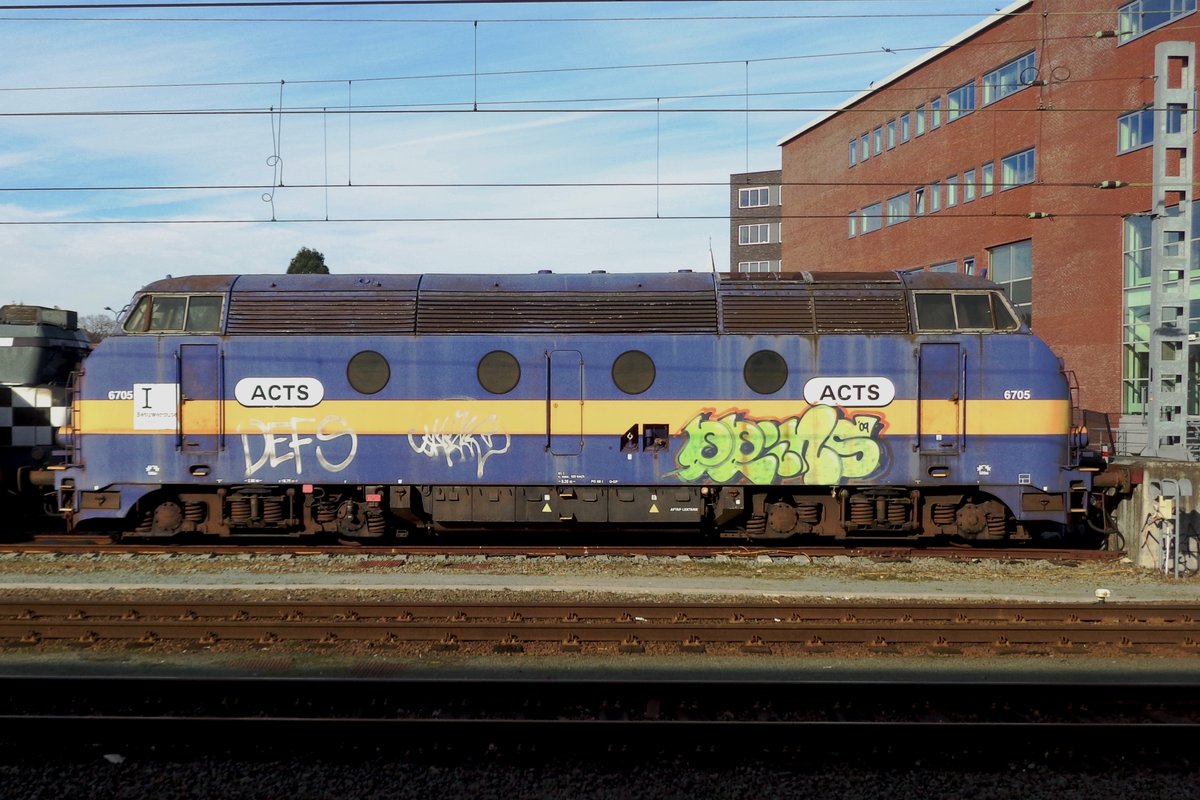 Former ACTS 6705 stands sidelined at Amersfoort on 24 February 2019.