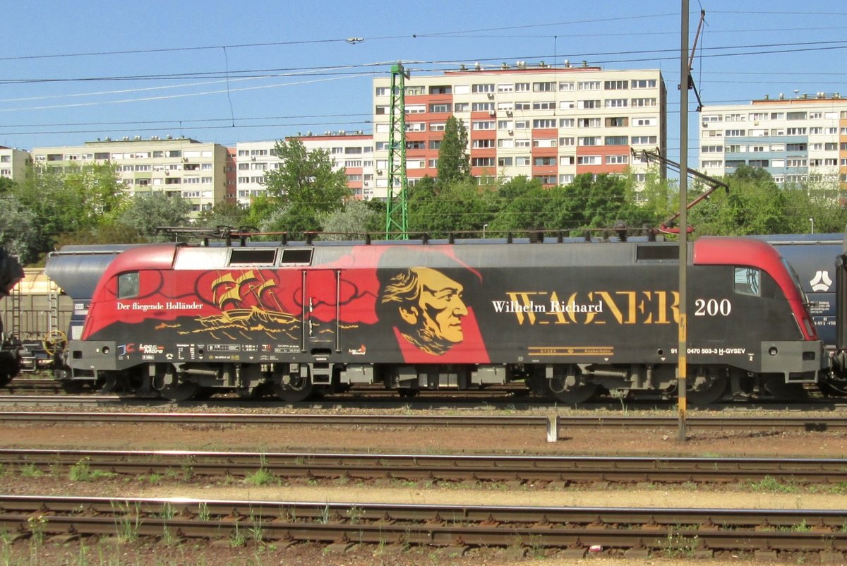 GySEV 470 503 quits Kelenföld on 6 May 2016.