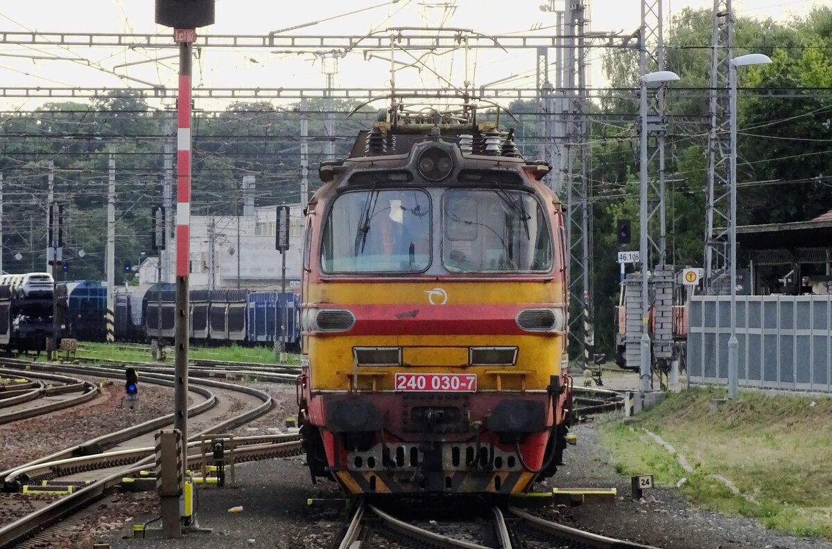 Head-on for running round 240 030 at Trnvava on 24 June 2022.