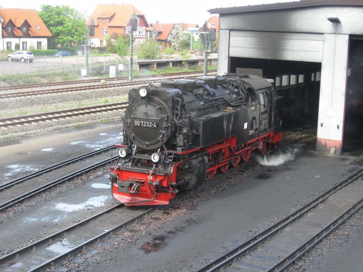 HSB 99-7232 on shed in Werningerode, May 2013.