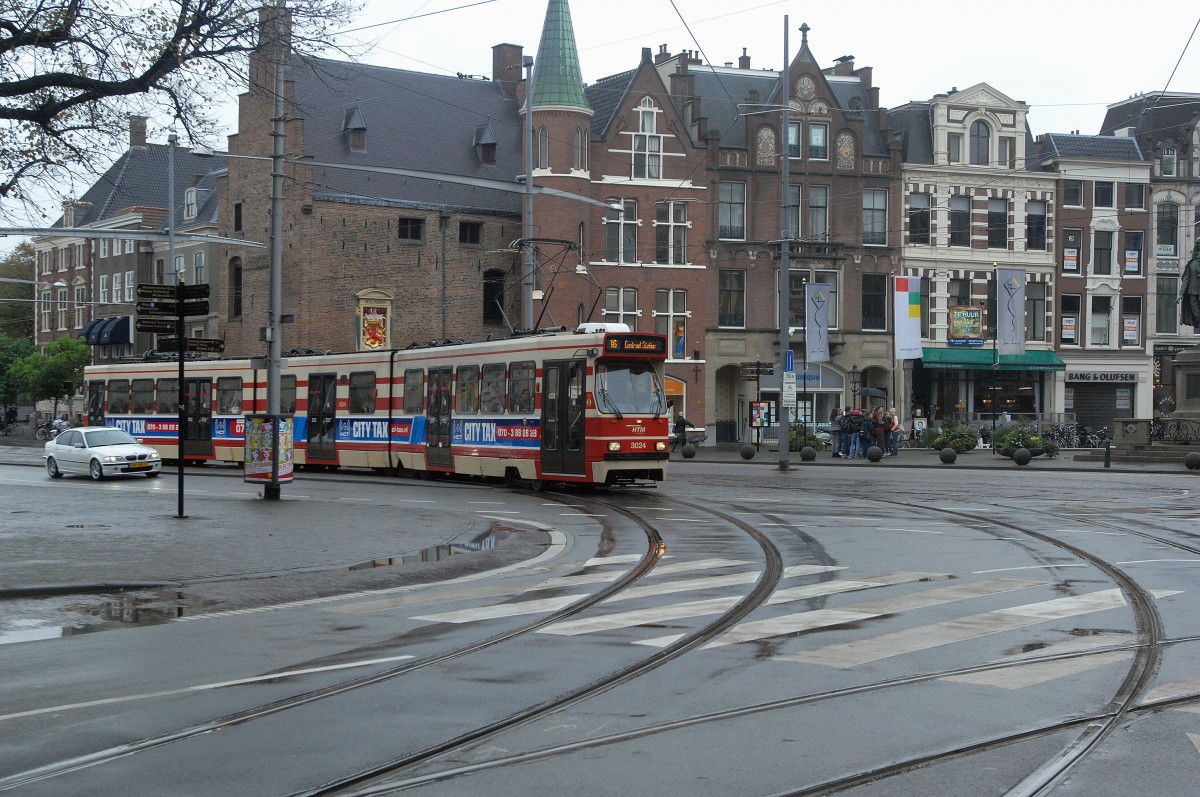 HTM 3024- Line 16 in The Hague.

Date: 8. October 2011.