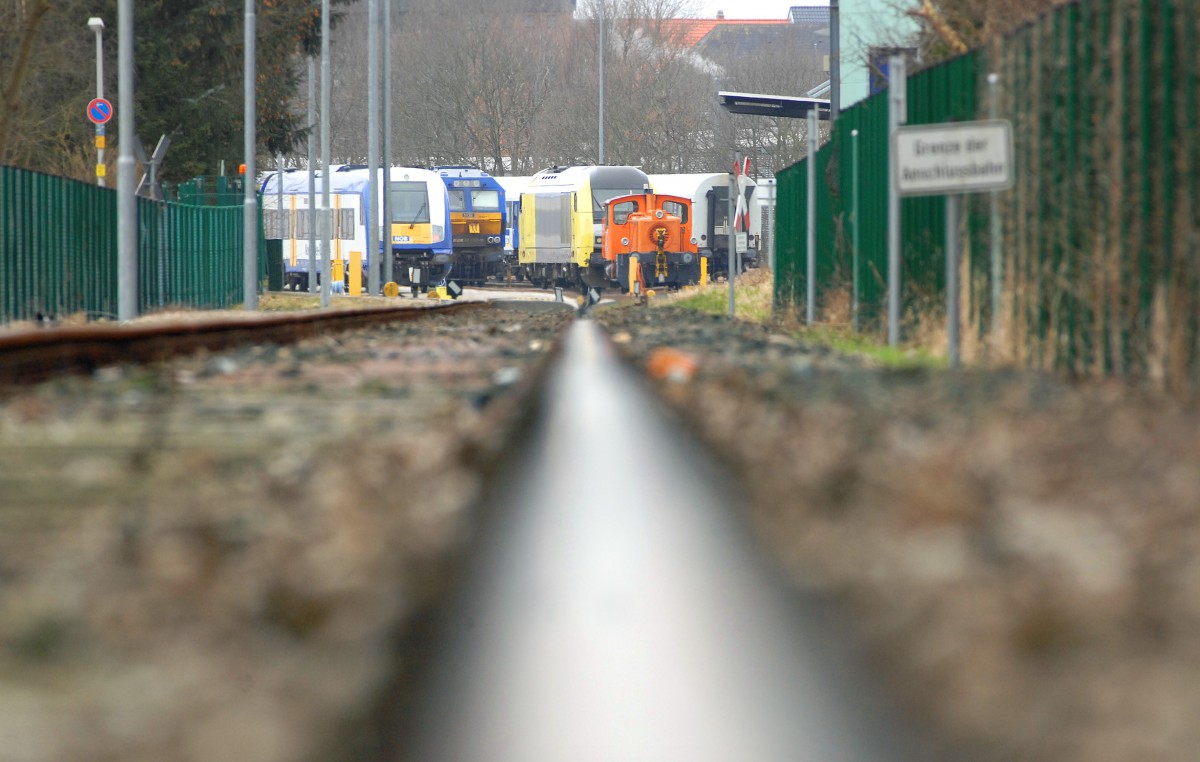 Husum Station. 11. March 2012. The photo was taken in a public area.