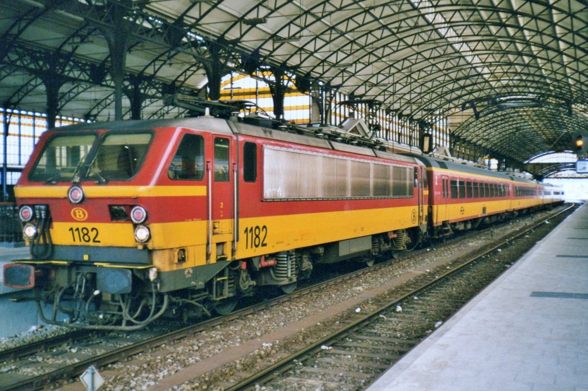 IC-Benelux with 1182 calls on 2 August 1995 at Den Haag HS.