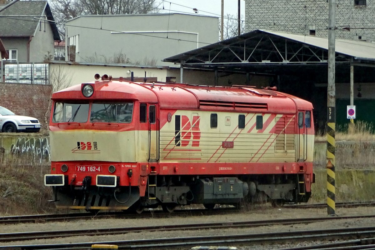 IDS Cargo 749 162 oozes at Havlikuv Brod on 23 February 2020.