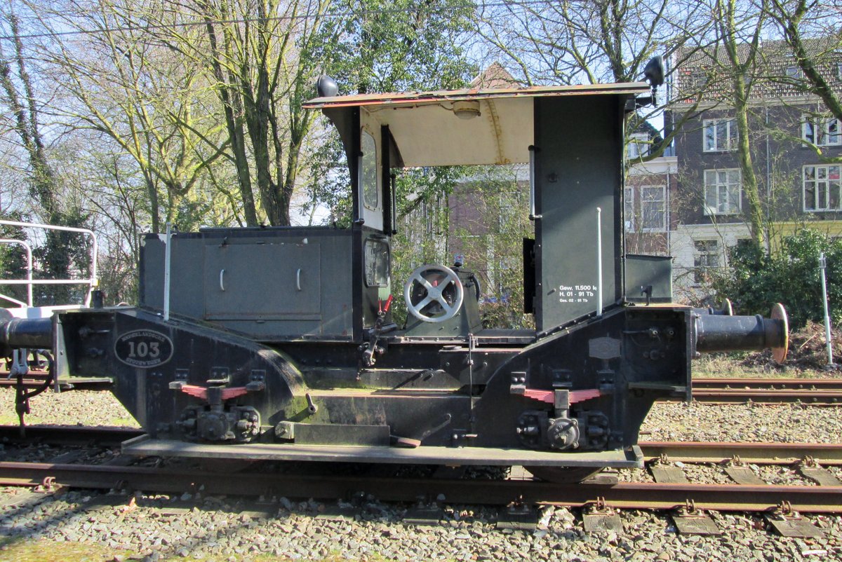 In need of a bit overhaul: NS 103 stands at the NSM in UTrecht on 8 March 2015.