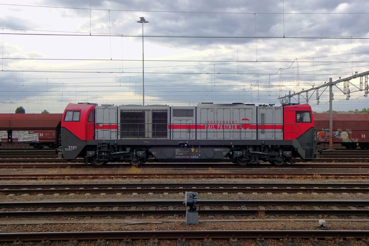 IRP 2101 rests at Venlo on 23 September 2020.IRP is a daughter operator of Lineas.