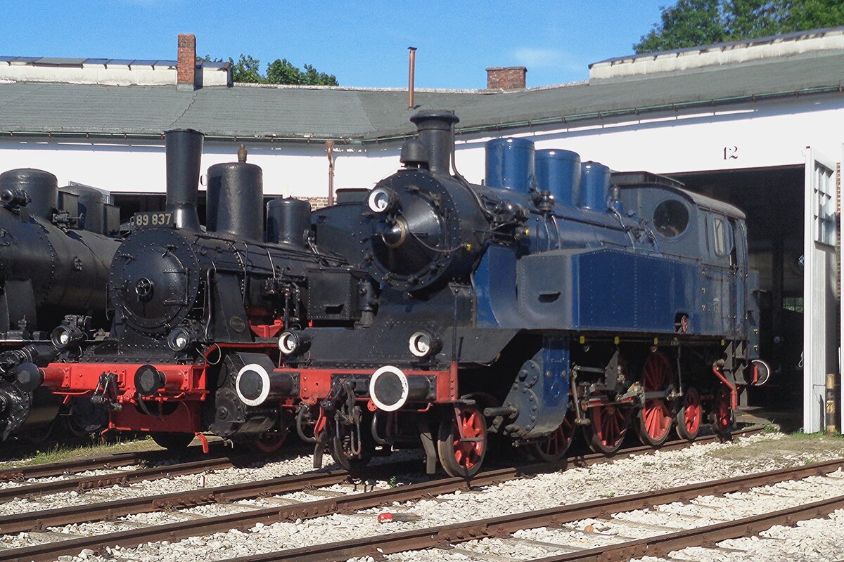 LAG-8 stands at the loco shed in the BEM Nördlingen, 2 June 2019.