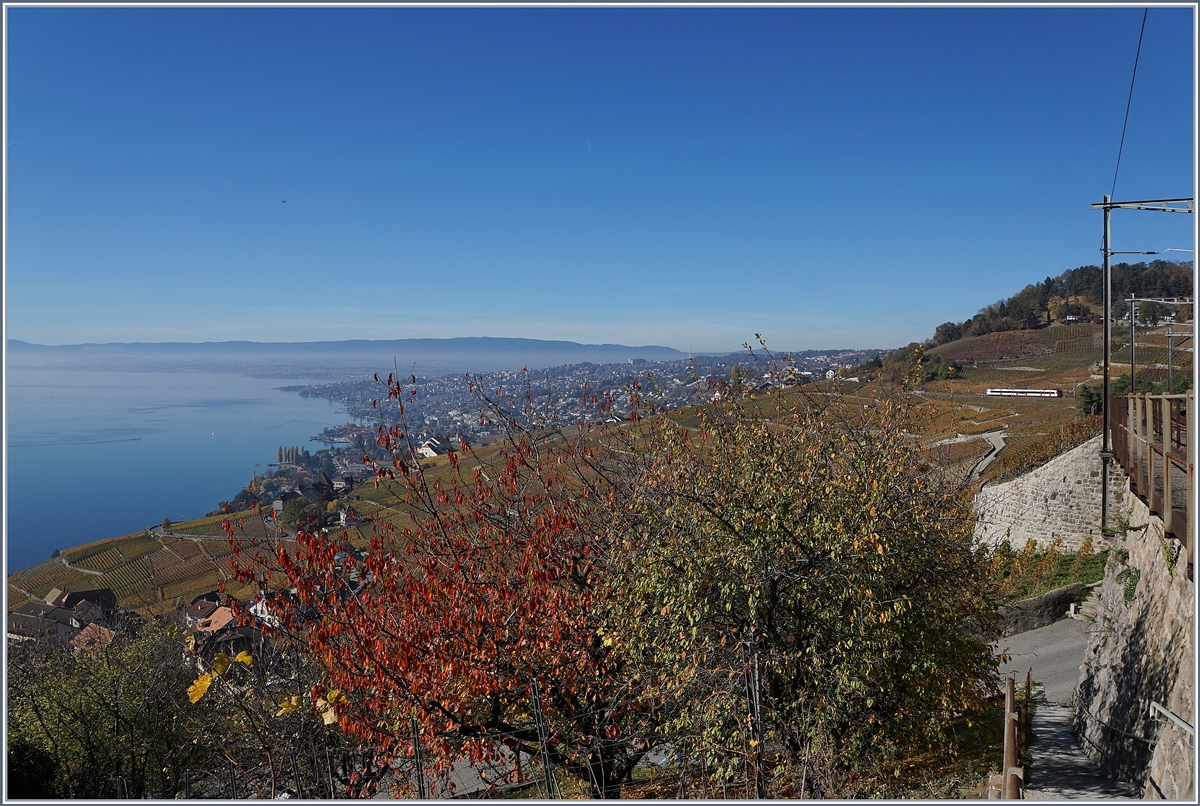 Lauvaux! The Lauvaux by Grandvaux, an in the background a SBB  Domino -Train.
26.10.2017