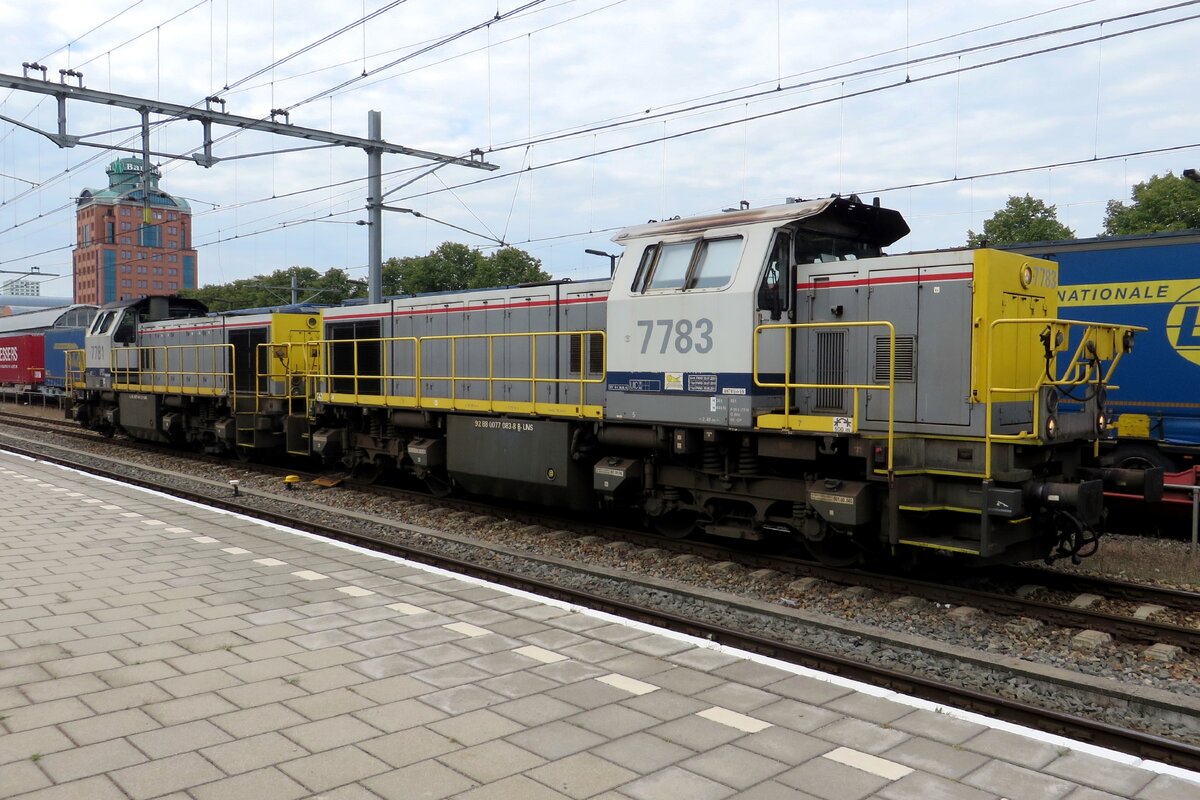 Lineas 7783 takes a breakin 's-Hertogenbosch on 2 September 2022.