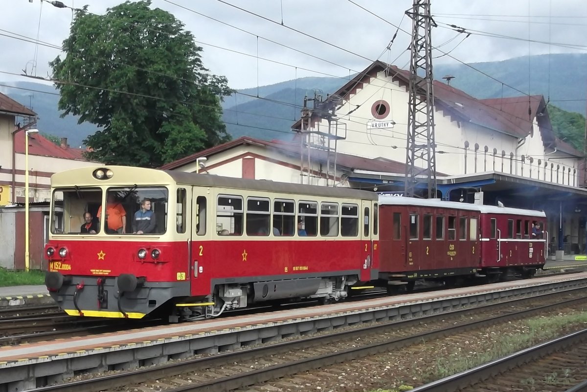 M151-0004 stands in Vrutky on 31 May 2015.