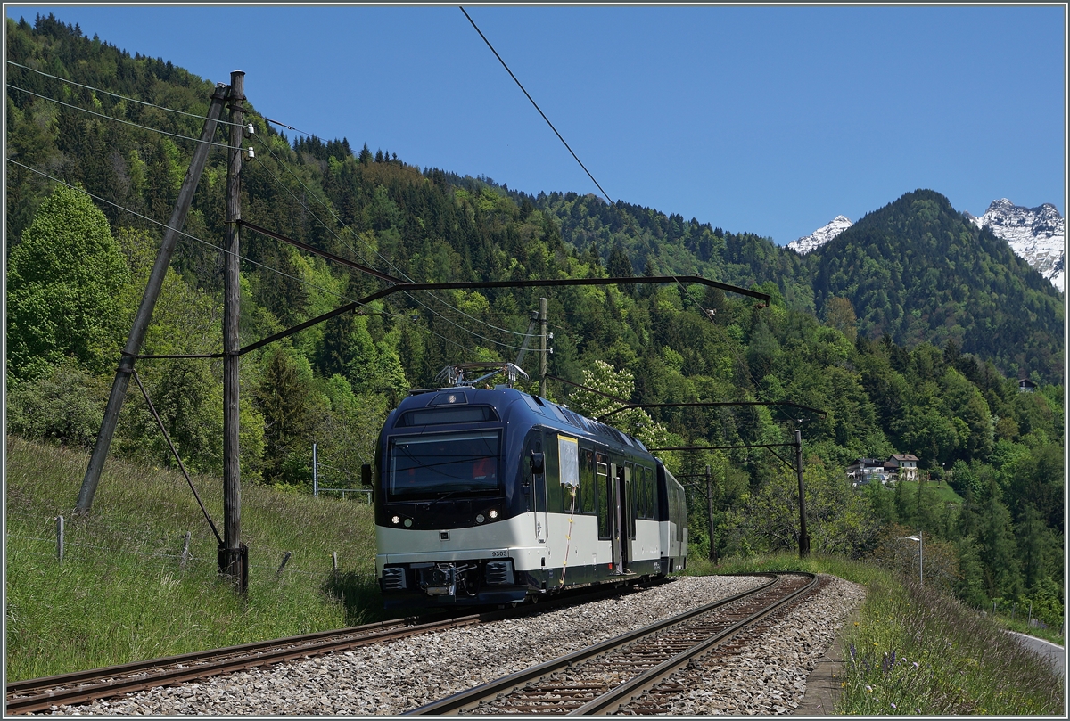 MOB  Alpina  on test run in Sendy Sollard.
25.05.2016