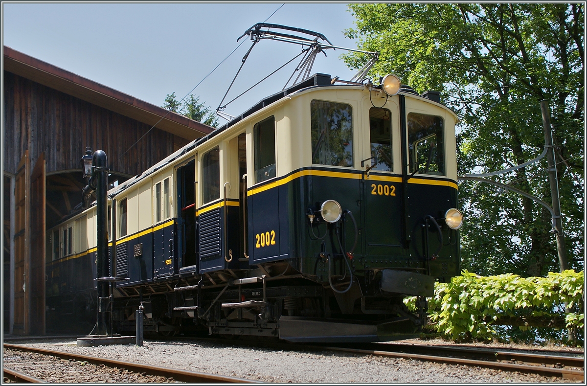 MOB DZe 6/6 in Chaulin. 06.09.2014 - Rail-pictures.com